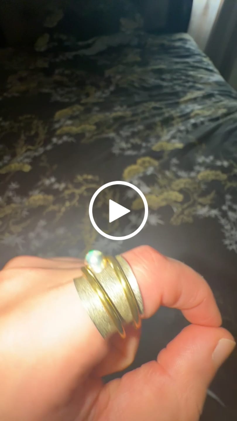 Customer video review of Ethiopian Opal Ring