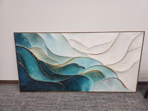 Customer review photo for Plaster Art Texure Painting #SG544