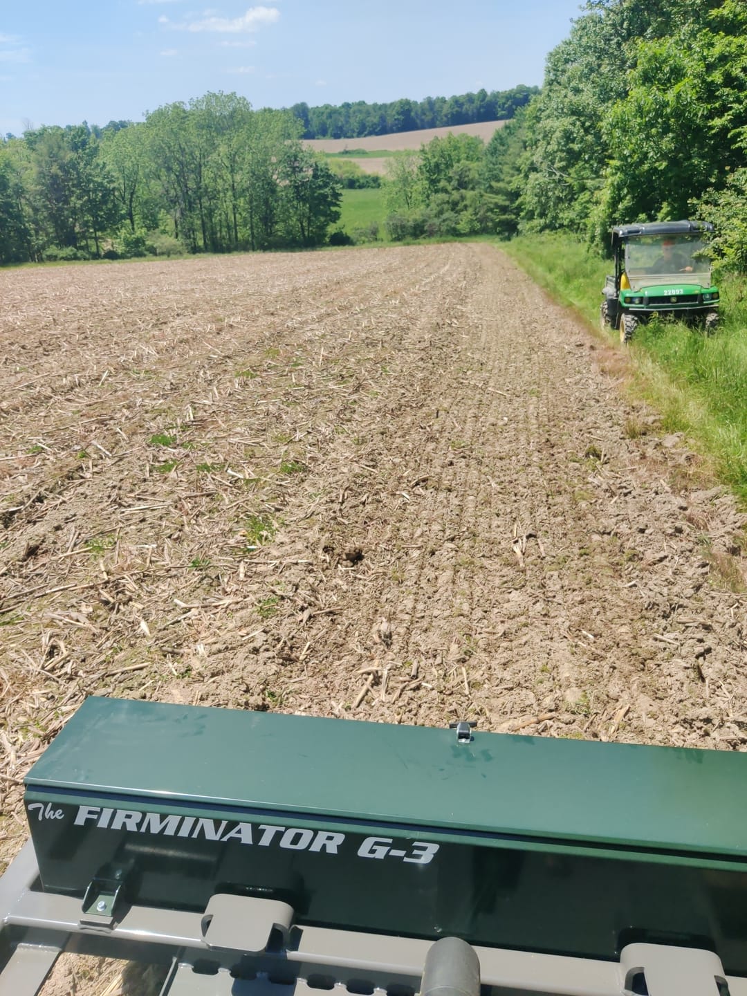Customer photo review of Ranew Outdoors Firminator G3 Planter 4ft, 5ft, 6ft & 8ft | 3 in 1 Food Plot Implement | 3pt Planter | Discs, Seeder & Cultipacker | For Tractor