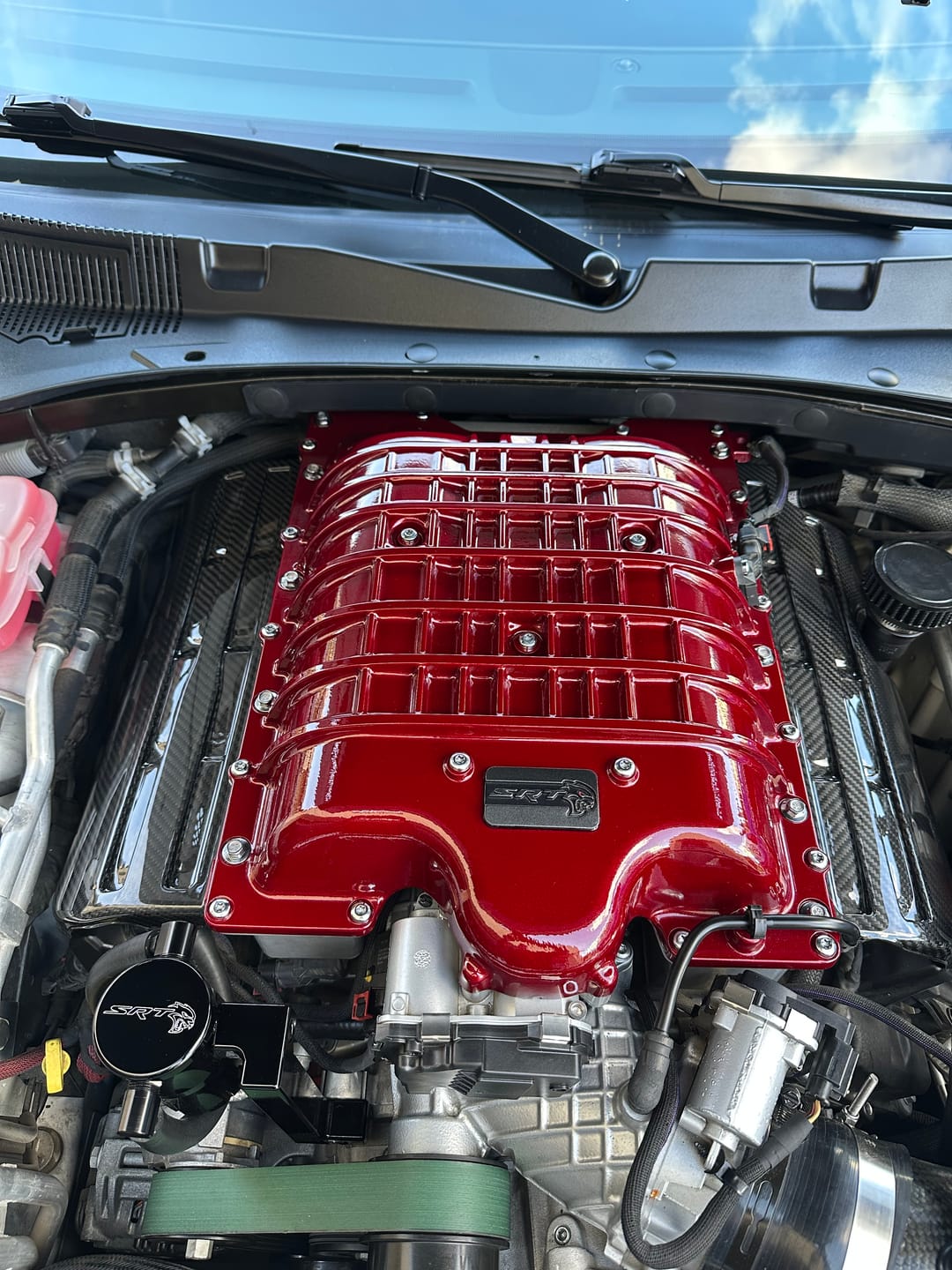 Customer photo review of Cometic Chrysler 6.2L Hellcat Gen-3 Hemi .060in AFM Supercharger Plenum Gasket