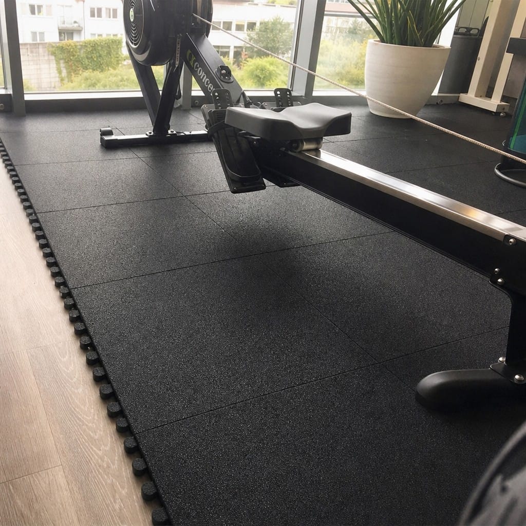 Customer photo review of Interlocking Gym Tiles UK | 17mm Rubber Gym Mats | 80kg Drop Rated