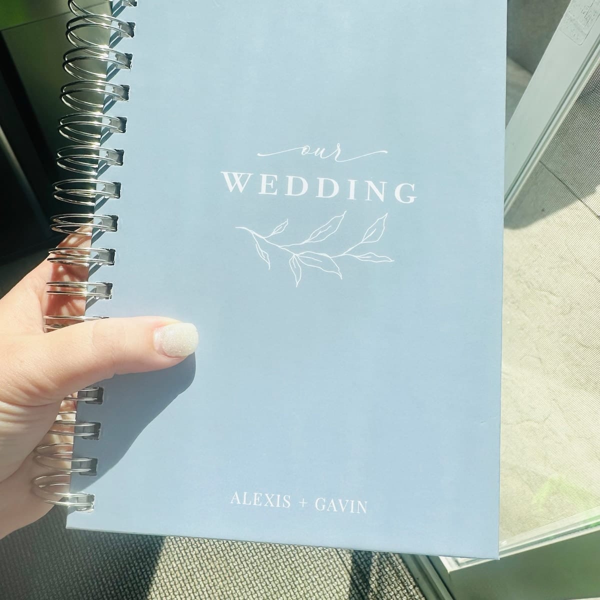 Customer photo review of Our Wedding Planner
