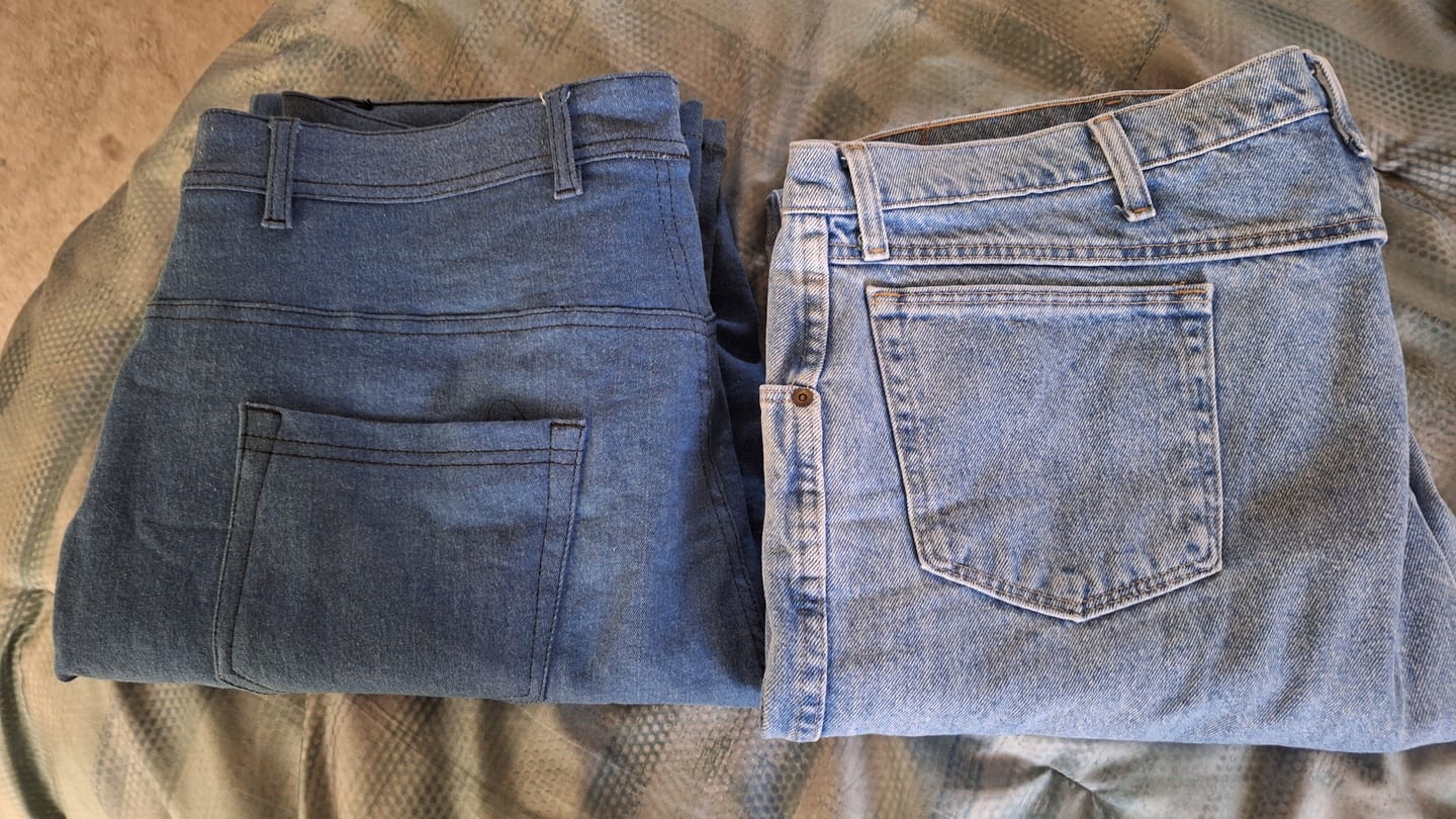 Customer photo review of FlexGuard Hydro® Protective Motorcycle Jeans
