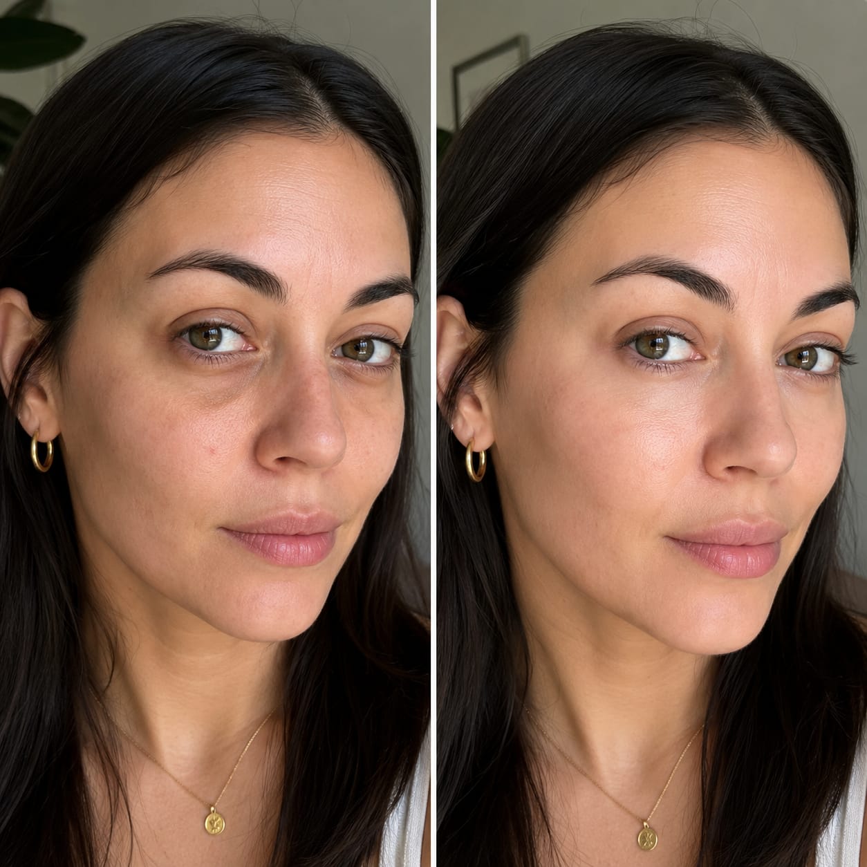 Customer photo review of Contorno Occhi Calcium Lift™