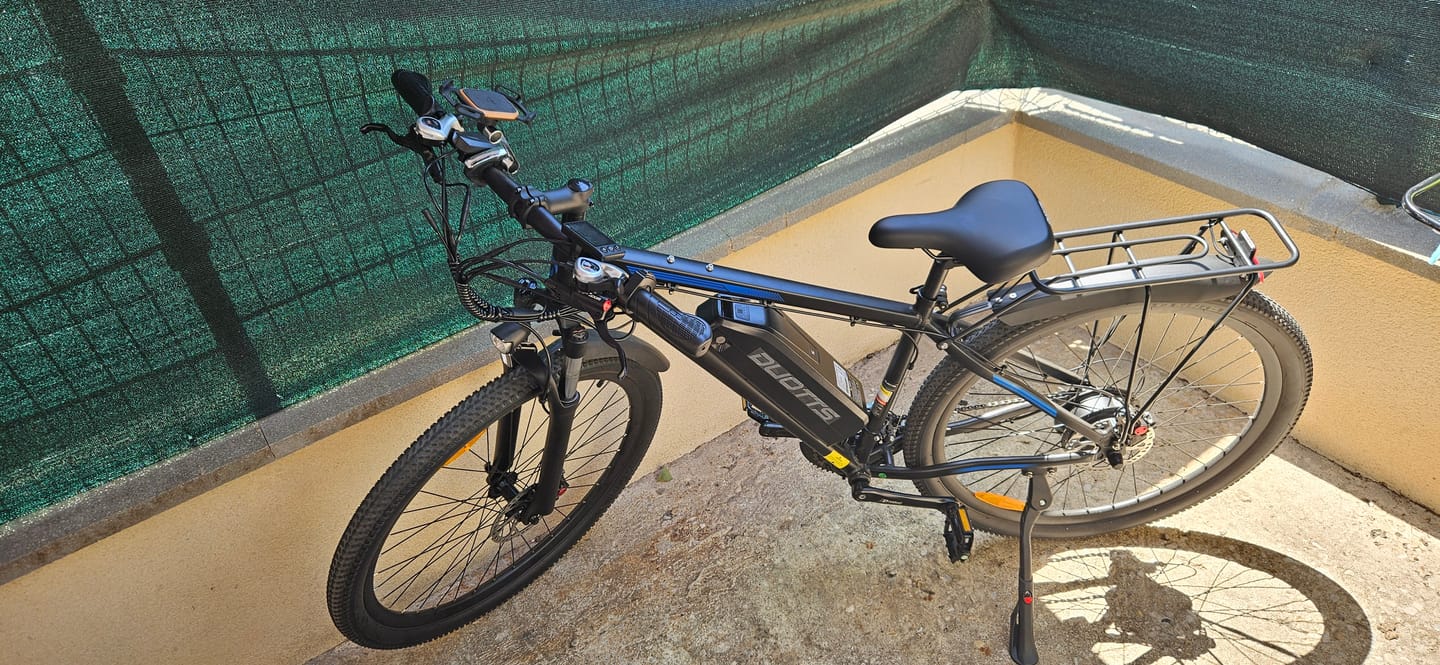 Customer photo review of Cycling Pack(Free gifts with E-bike purchase,includes mudguards,rear rack,and phone holder bag)