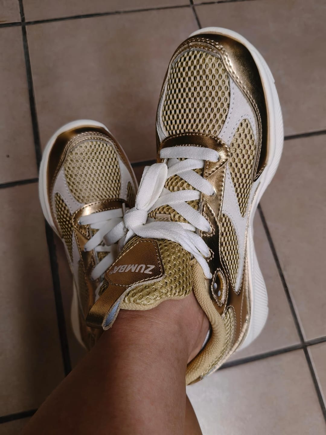 Customer photo review of Zumba Train Mesh Luxe
