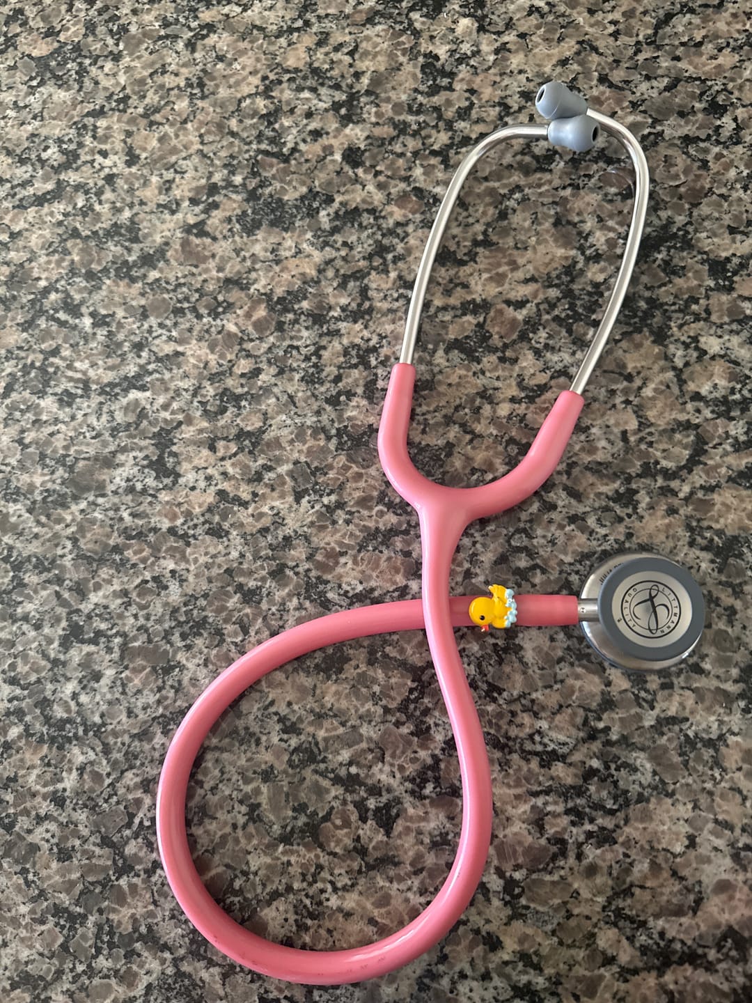 Customer photo review of Littmann Classic III Monitoring Stethoscope: Pearl Pink 5633a