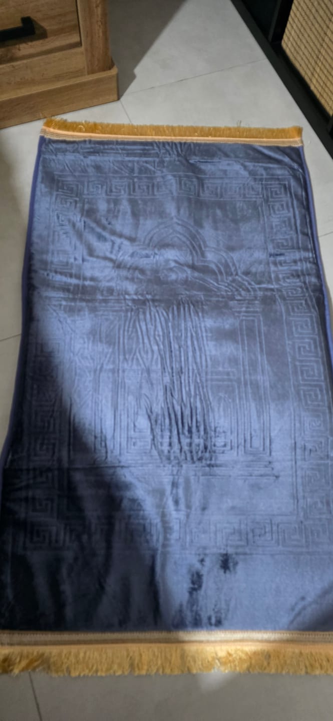 Customer photo review of Ergonomic Prayer Mat with Raised Cushion