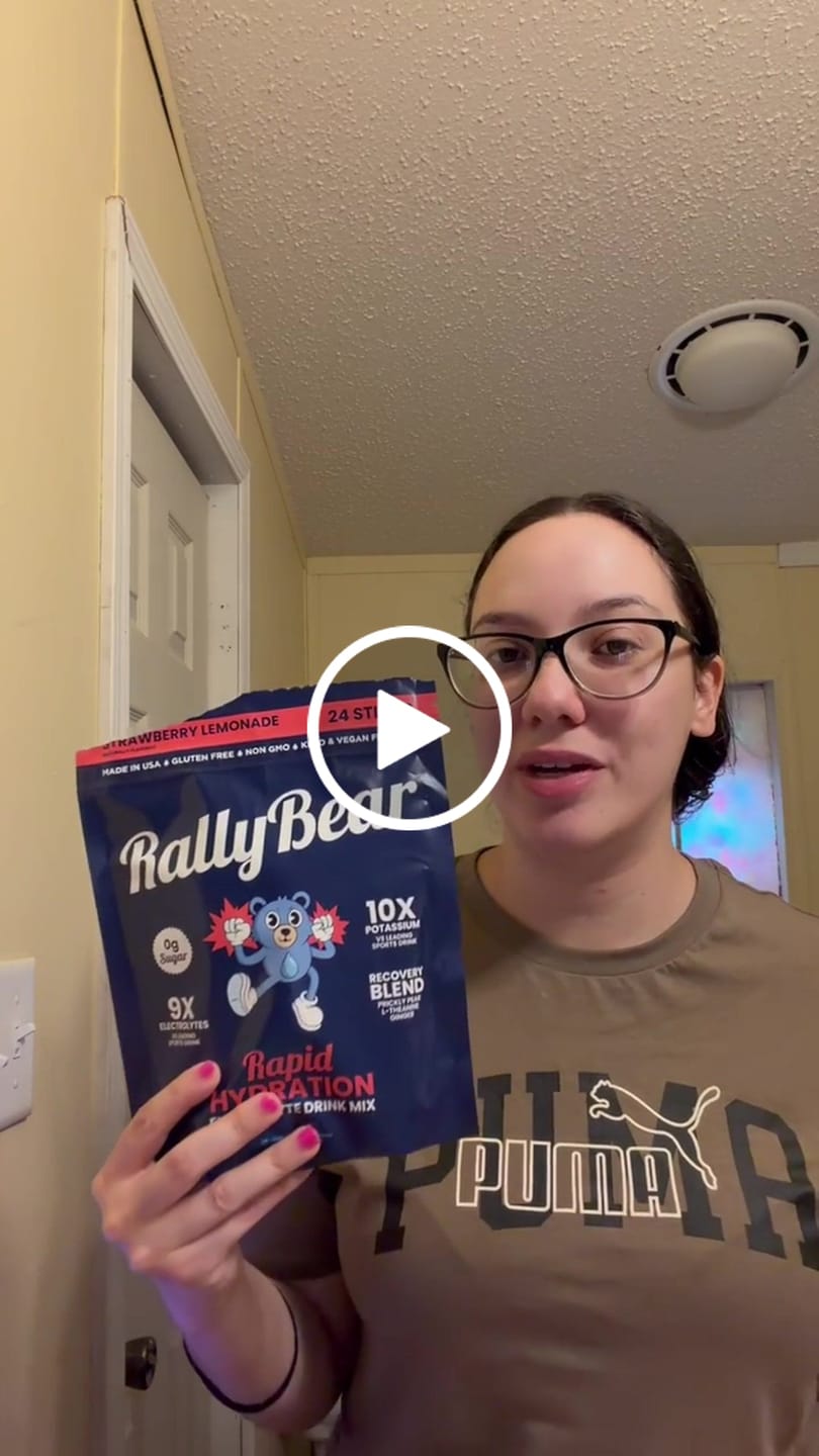 Customer video review of Rapid Hydration