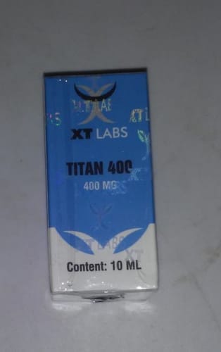 Customer photo review of TITAN | Testosterona, Drostanolona & Trembolona Enantato 400mg 10ml
