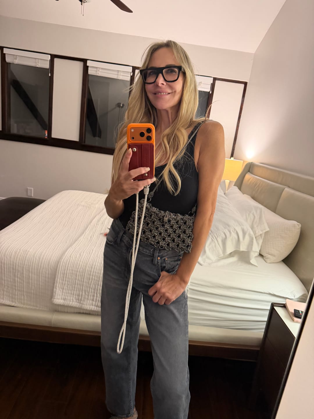 Customer photo review of Eden 2-in-1 Clutch - Gunmetal