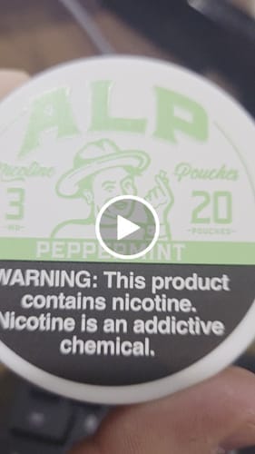 Customer photo review of Tropical Fruit Nicotine Pouches