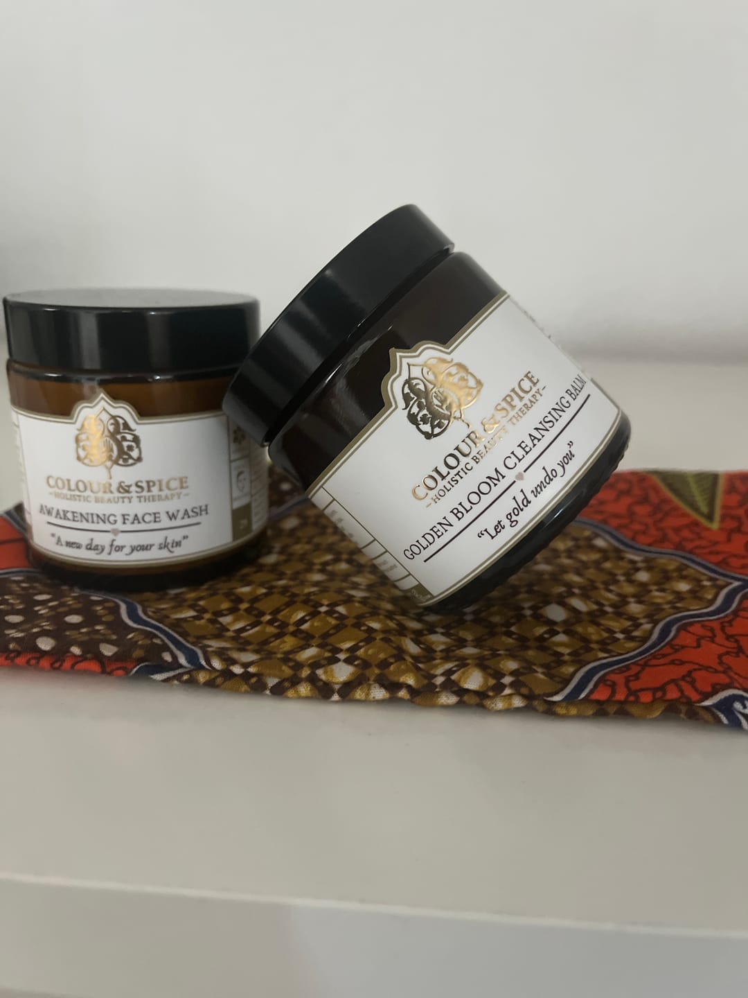 Customer photo review of Golden Bloom Cleansing Balm  120 ml