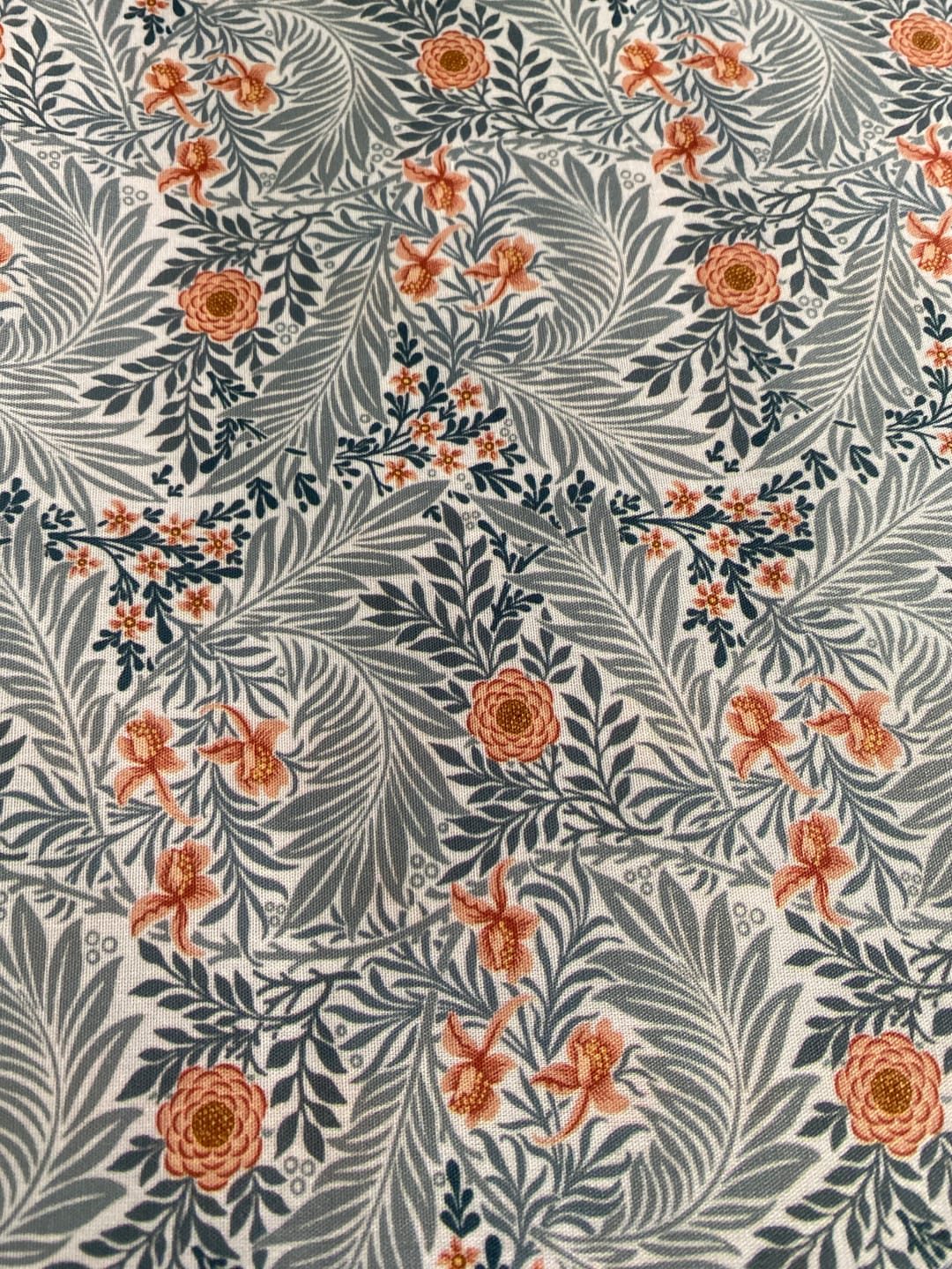 Customer photo review of Willow Bloom Polycotton Fabric