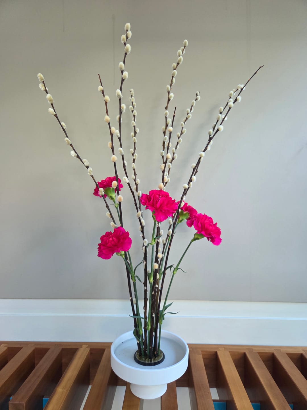Customer photo review of Ceramic Ikebana Flower Vase