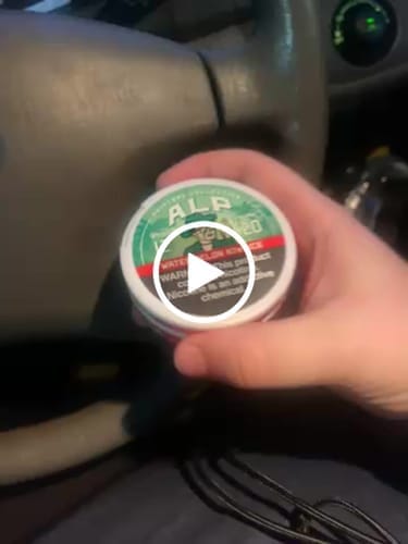 Customer photo review of Tropical Fruit Nicotine Pouches
