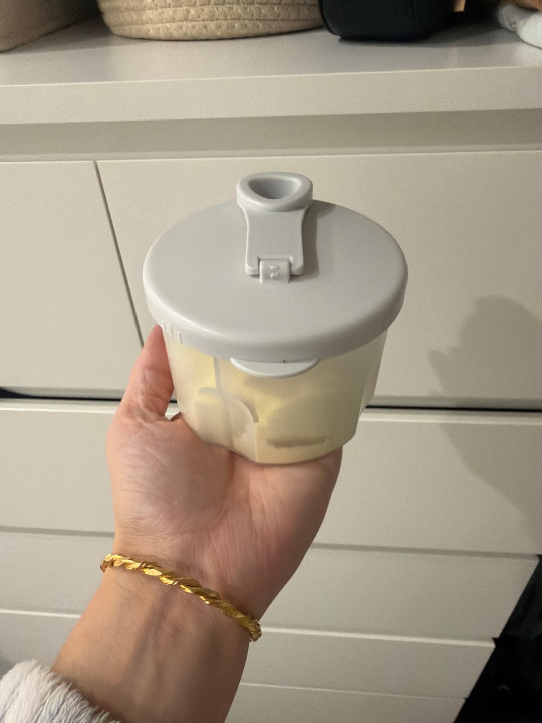 Customer photo review of Formula Dispenser
