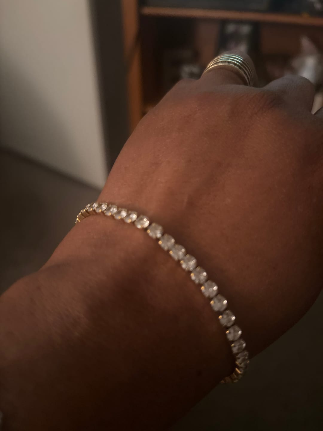 Customer photo review of Tennis Bracelet - 4mm