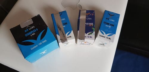 Customer photo review of TITAN | Testosterona, Drostanolona & Trembolona Enantato 400mg 10ml
