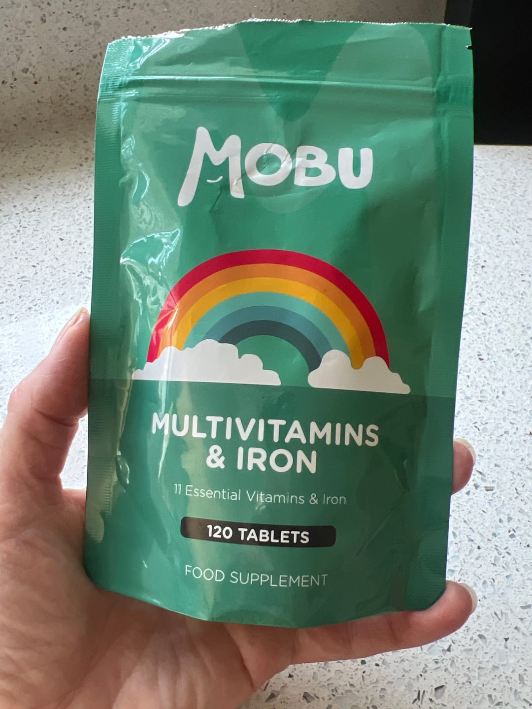 Customer photo review of Multivitamin & Iron