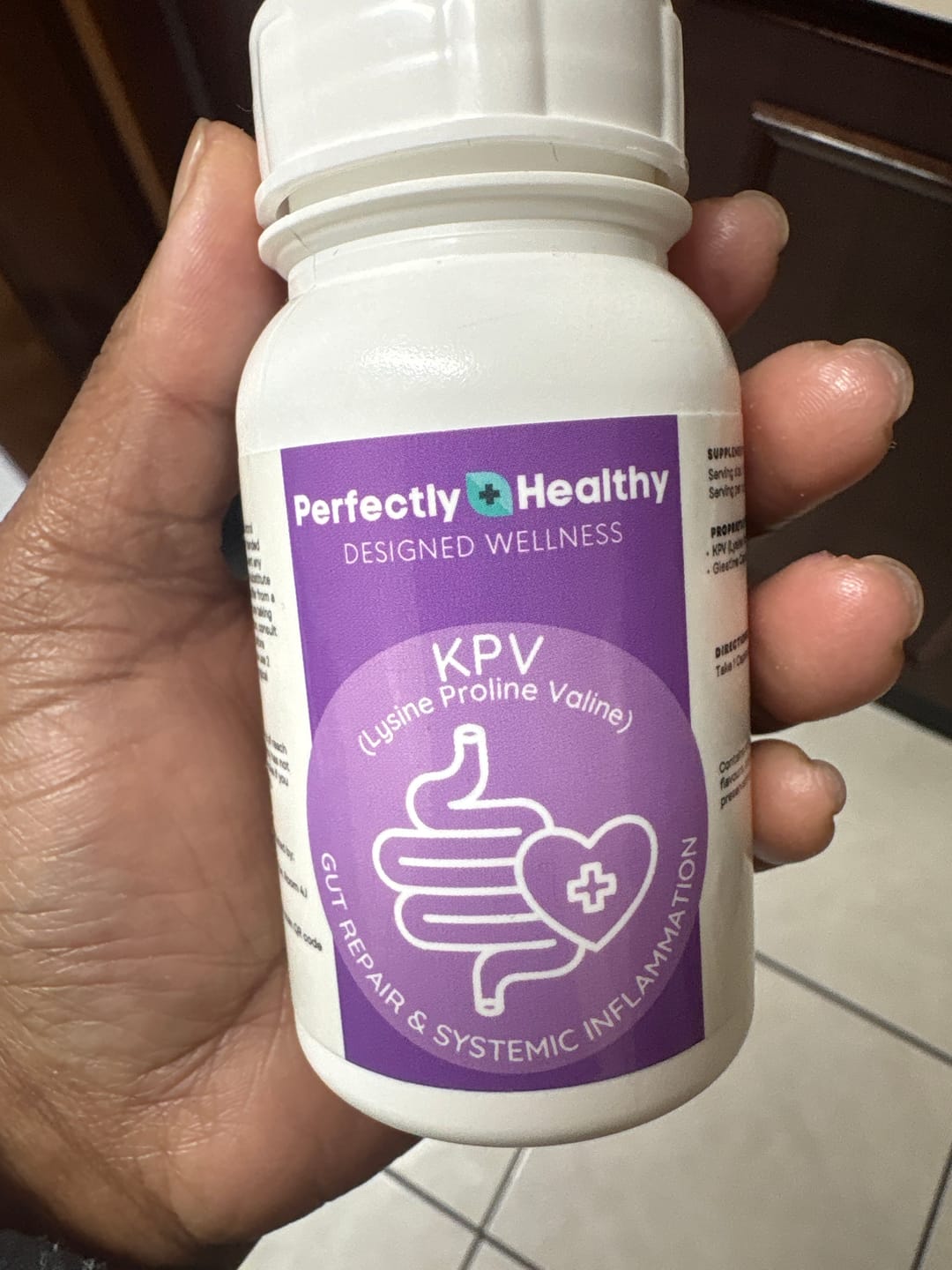 Customer photo review of KPV Peptide – Gut Repair & Systemic Inflammation Support