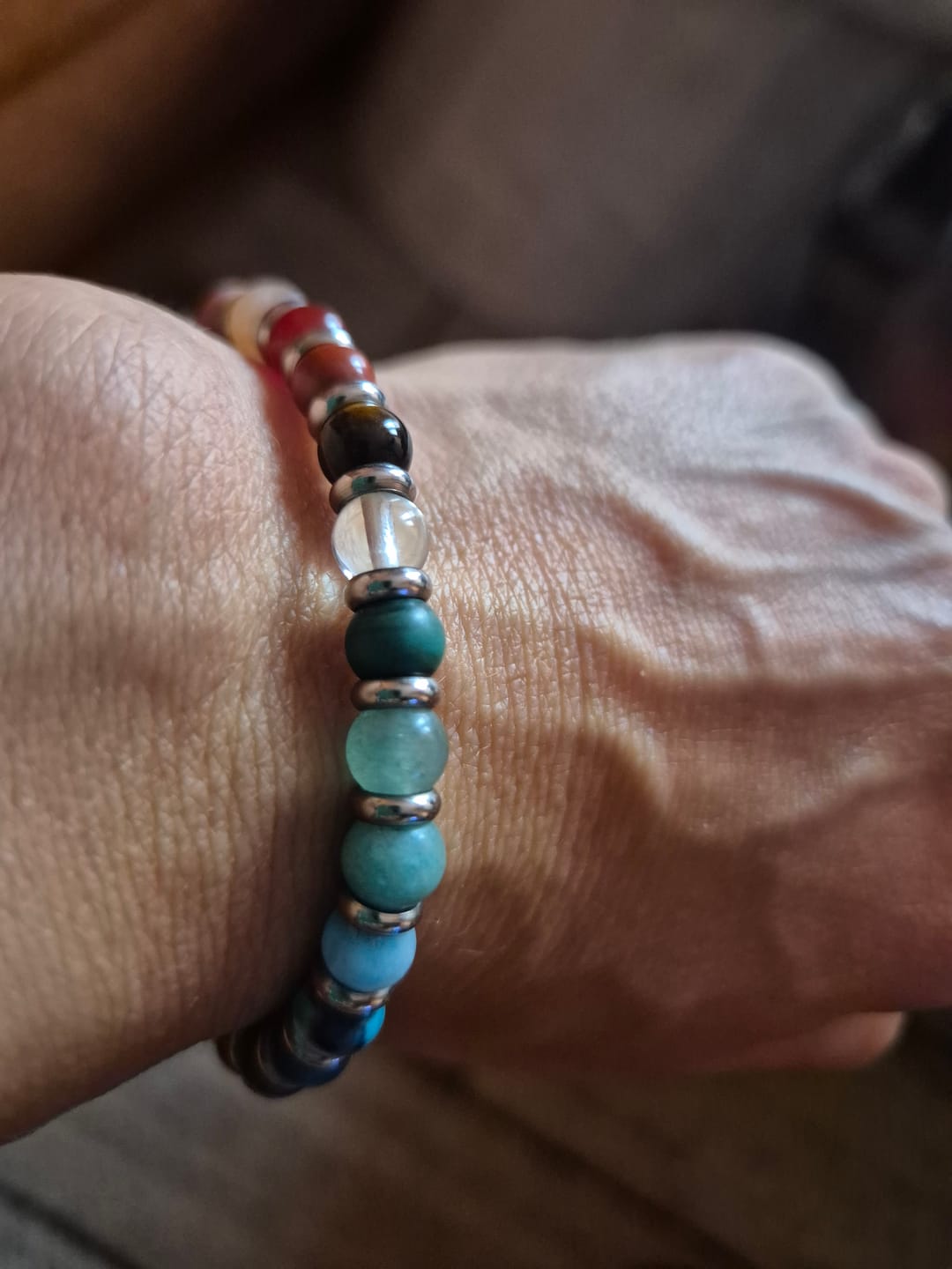 Customer photo review of Bracciale Saturno Alchimia da 6mm