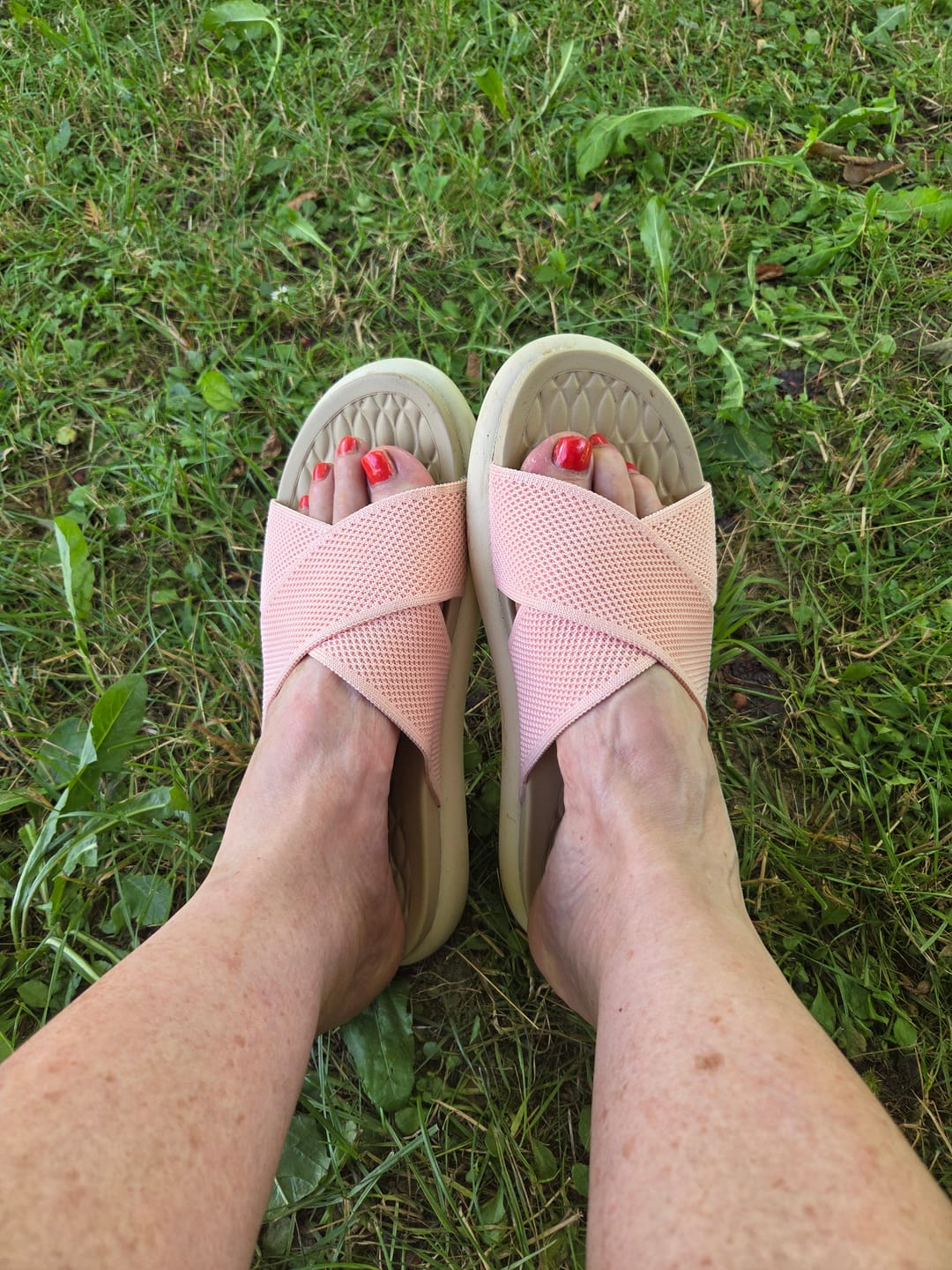 Customer photo review of HappySandals Stockholm