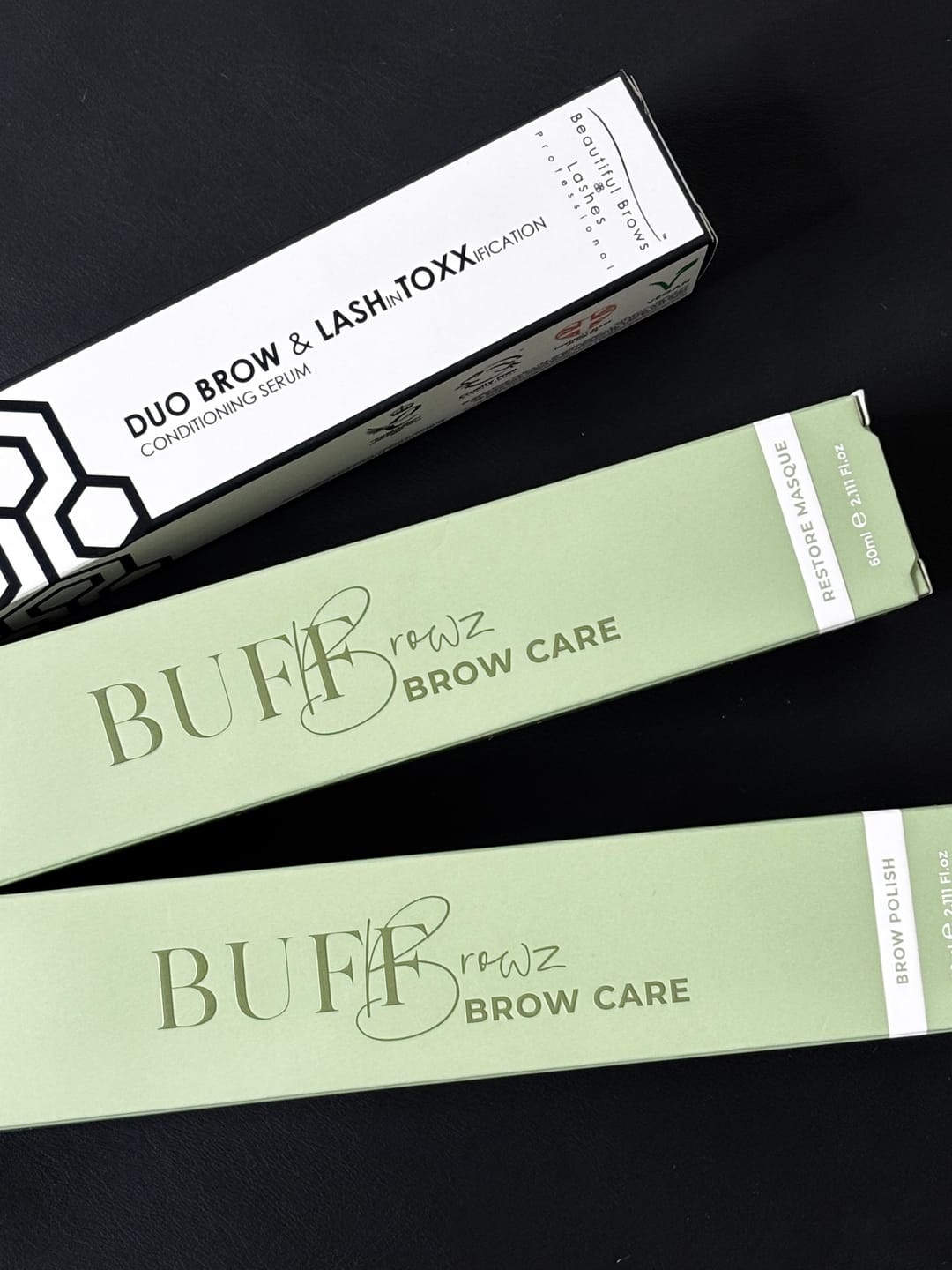 Customer photo review of Brow Care - Restore Masque - 60ml