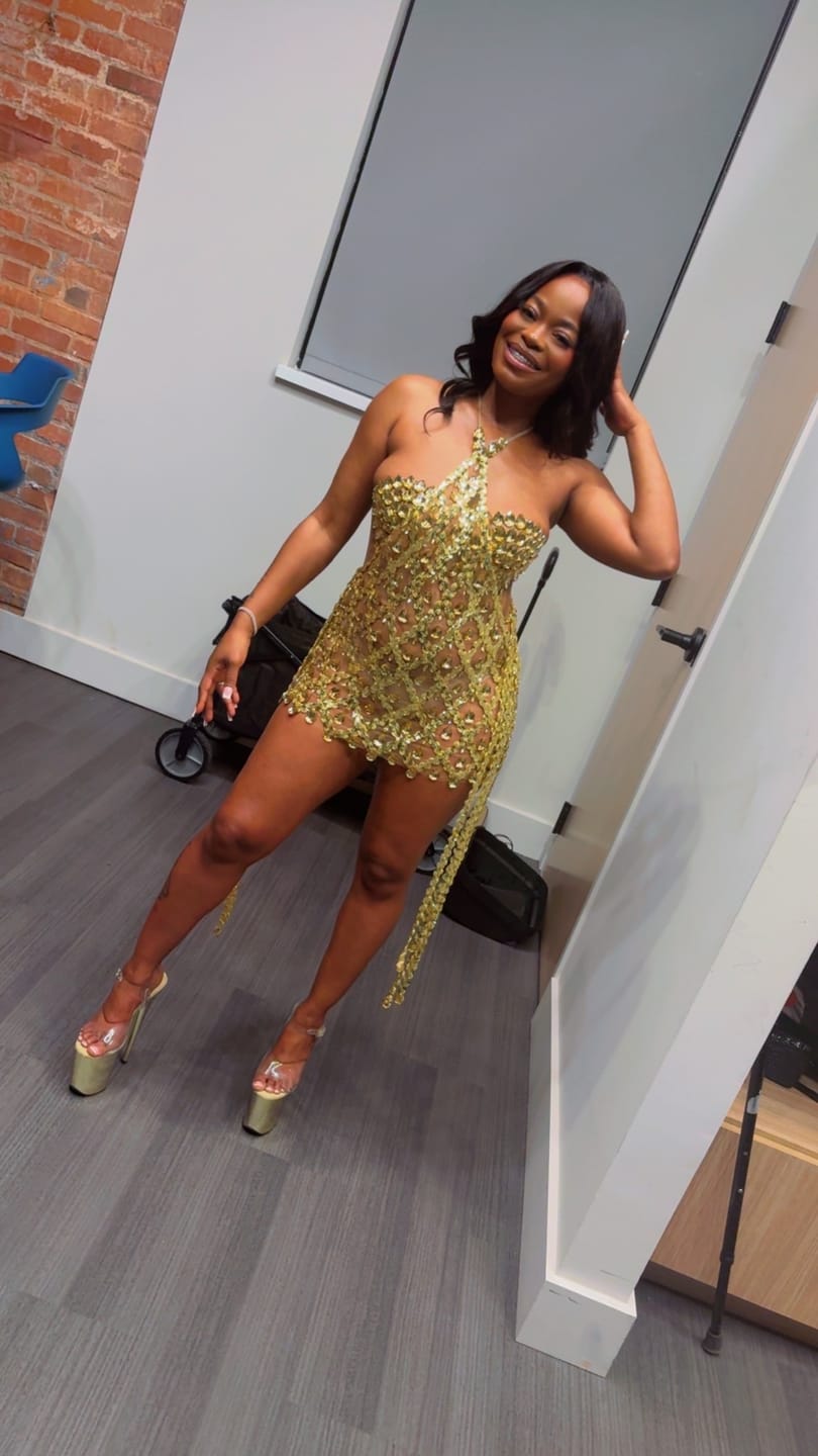Customer photo review of Dripping in Gold Mini