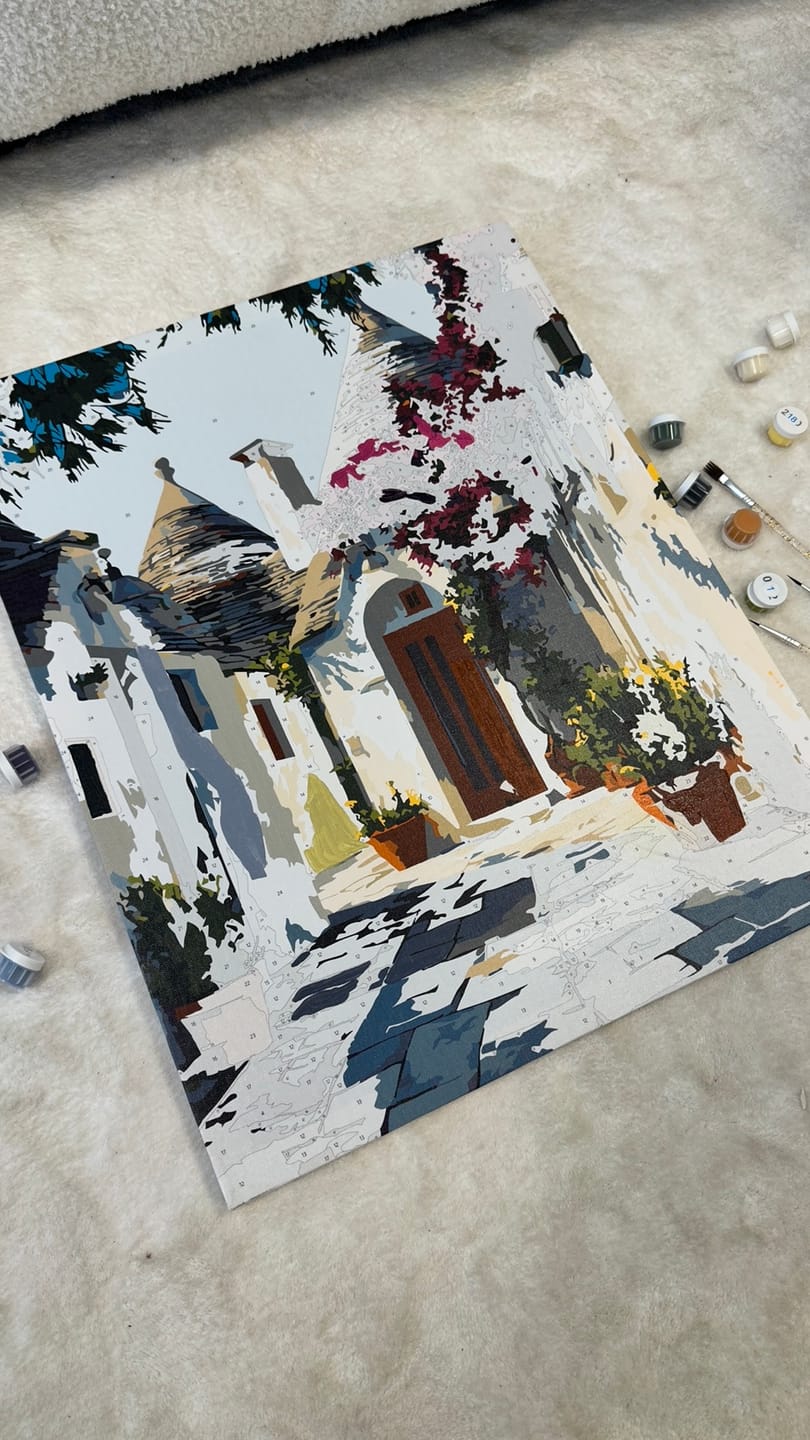 Customer photo review of Albero Bello | Paint by Number