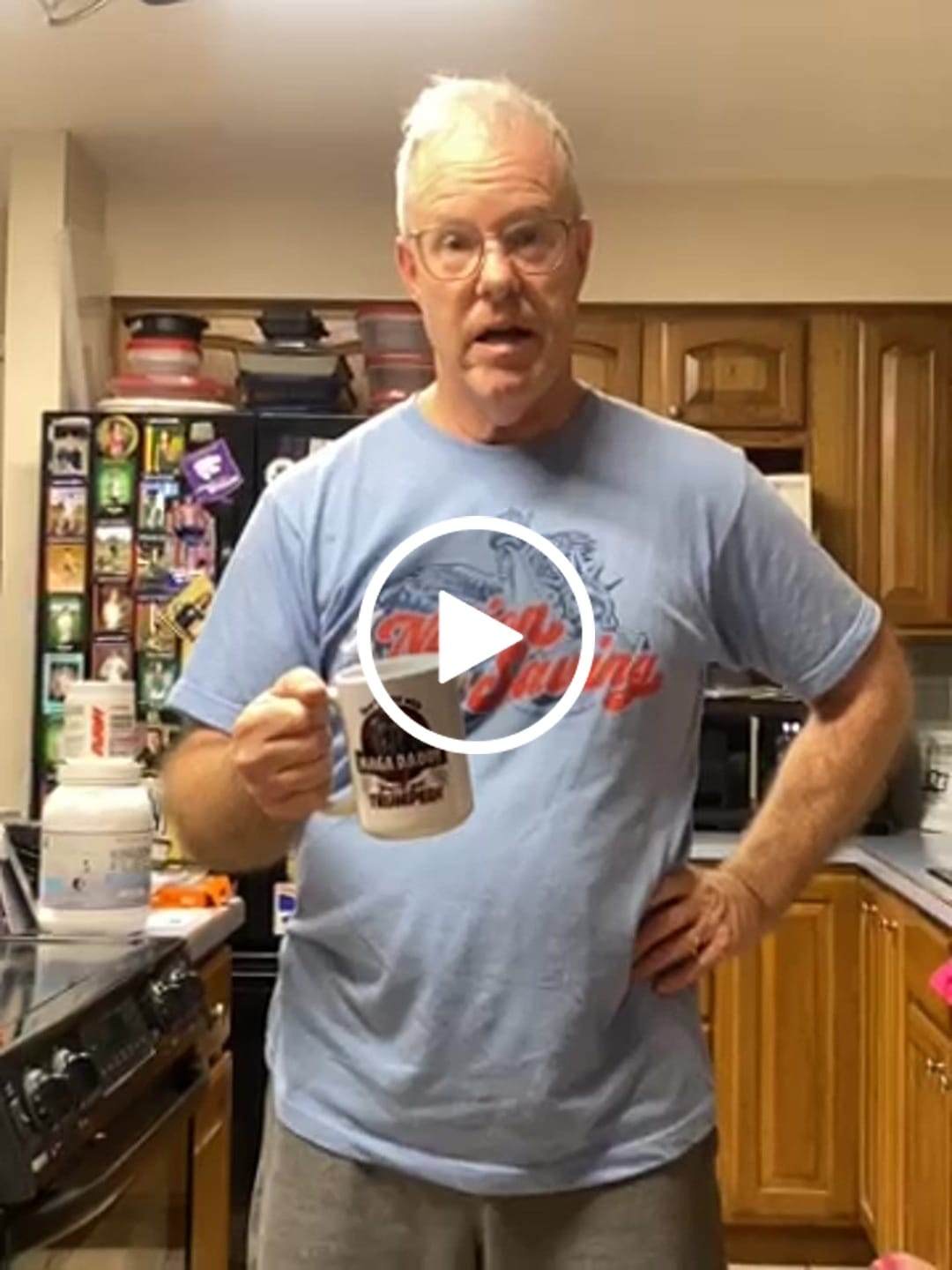 Customer video review of "MAGA Daddy" Mug