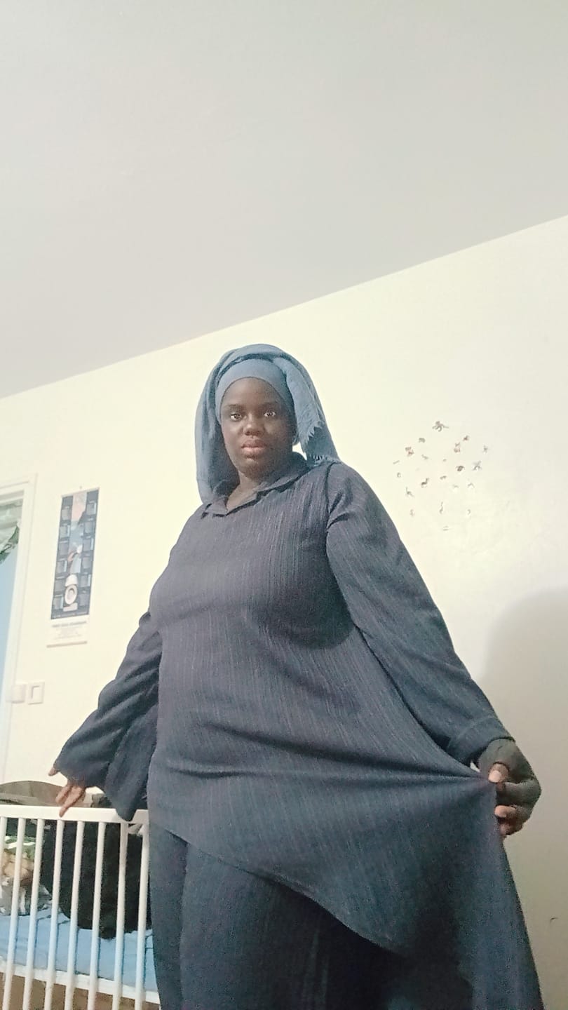 Customer photo review of Ensemble Pantalon Plissé