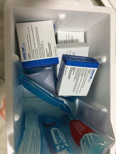Customer photo review of TITAN | Testosterona, Drostanolona & Trembolona Enantato 400mg 10ml