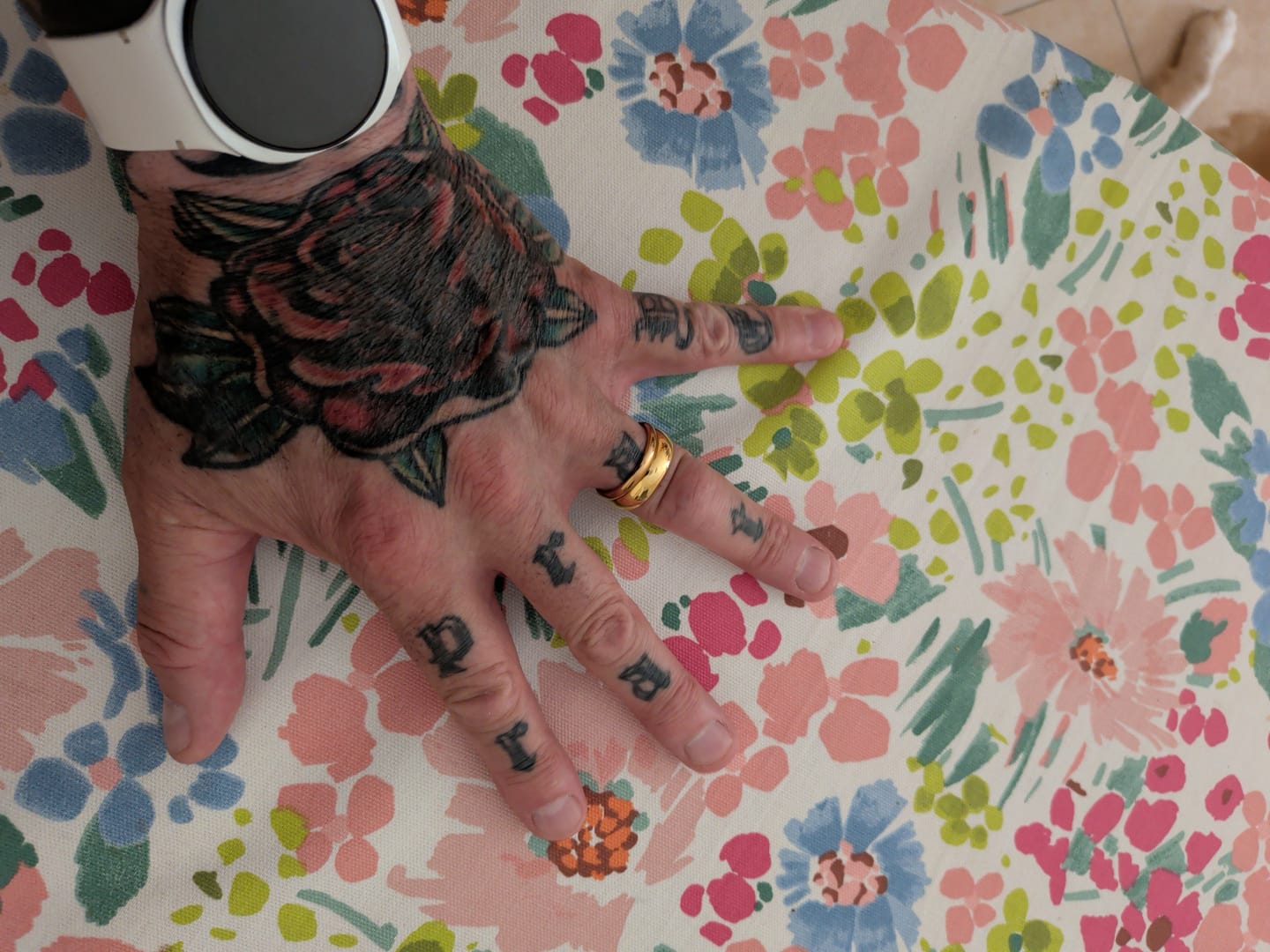 Customer photo review of Gold 6mm Wonder Ring