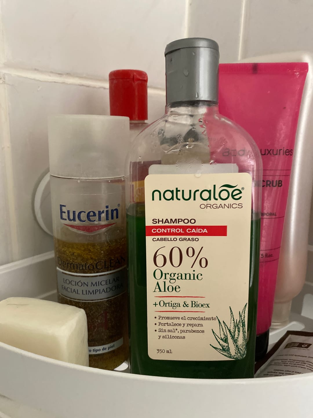 Customer photo review of Shampoo Control Caída Cabello Normal a Seco 350ml