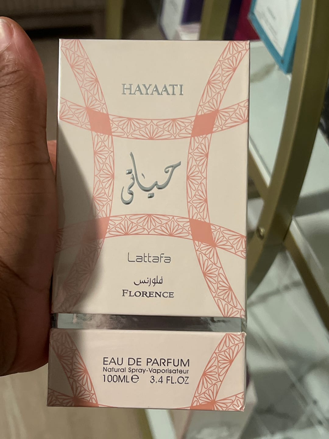 Customer photo review of Lattafa Hayaati Florence Perfume Spray 100 mL / 3.4 oz