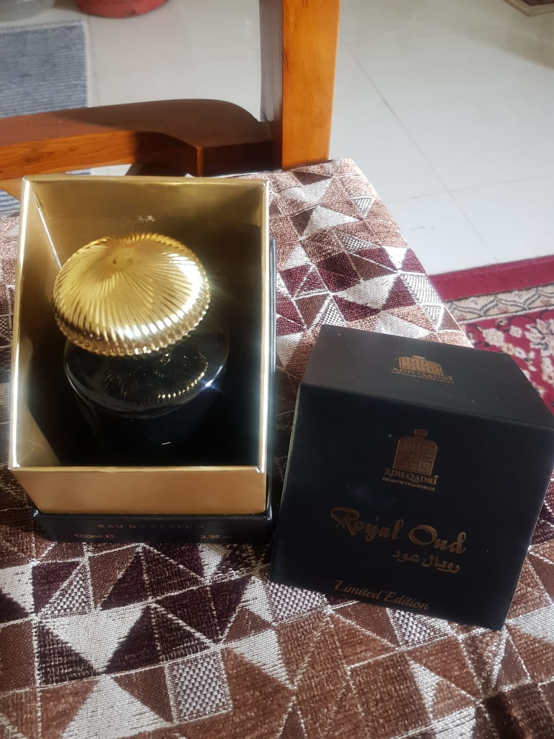 Customer photo review of Royal Oudh Luxury Perfume Spray