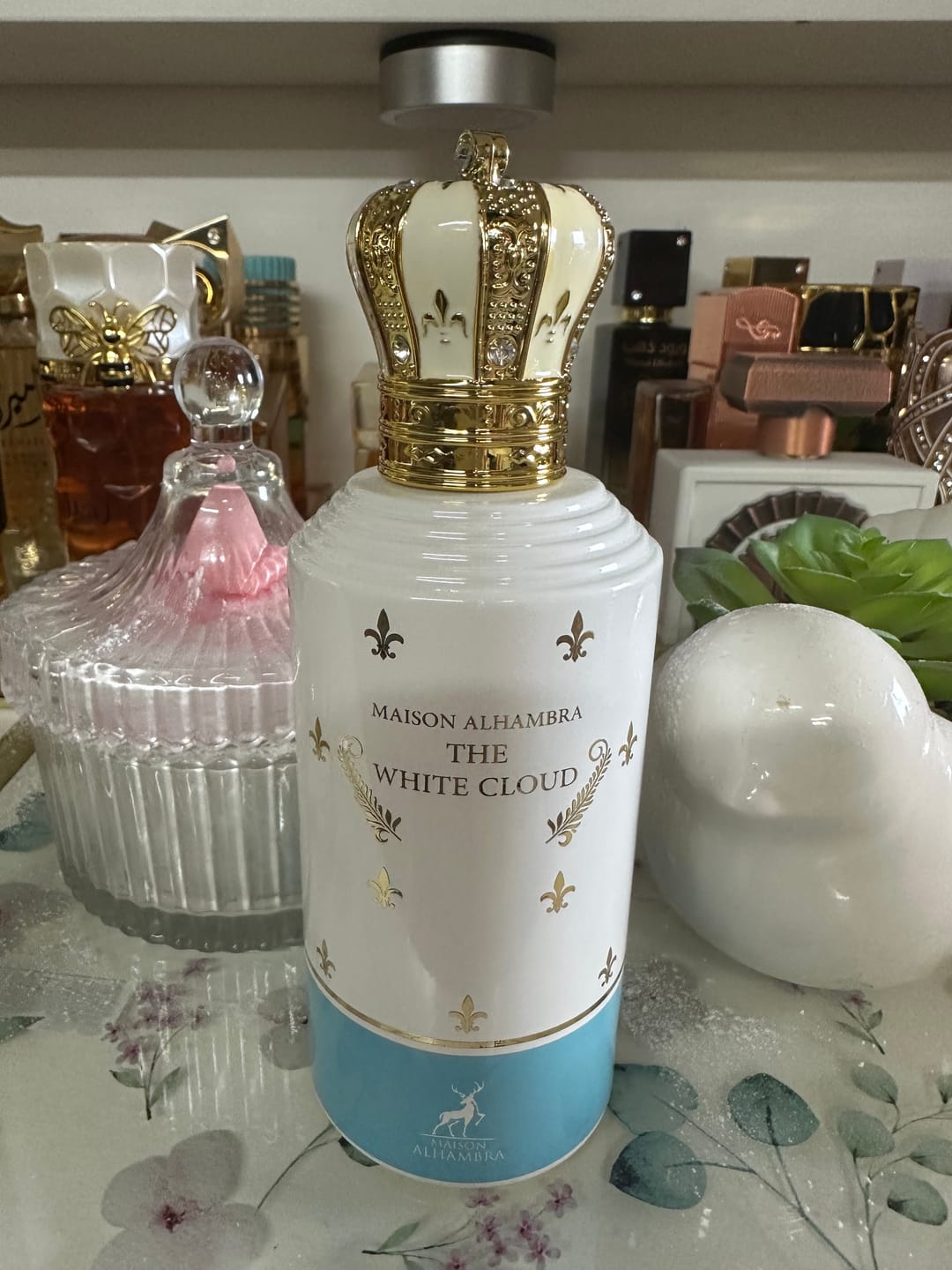 Customer photo review of PERFUME THE WHITE CLOUD MAISON ALHAMBRA - 100ML