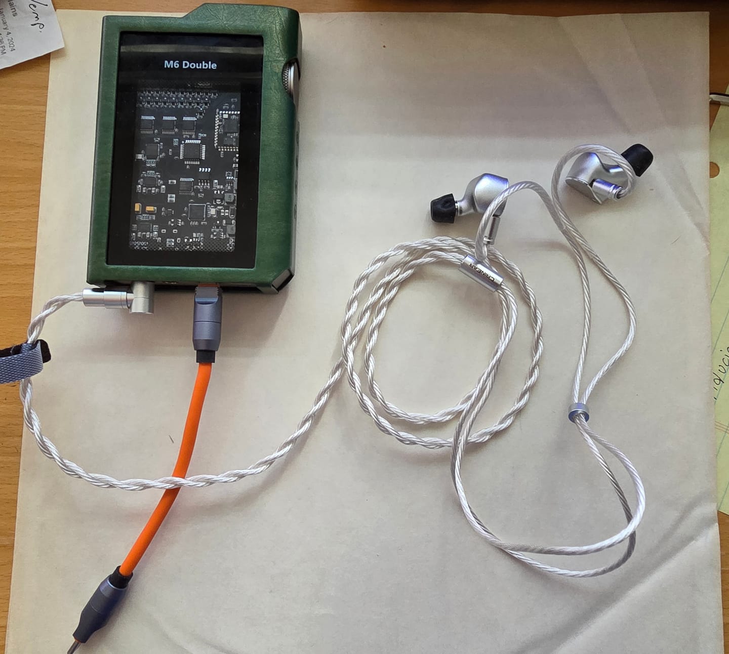 Customer photo review of CrinEar Reference In-Ear Headphones