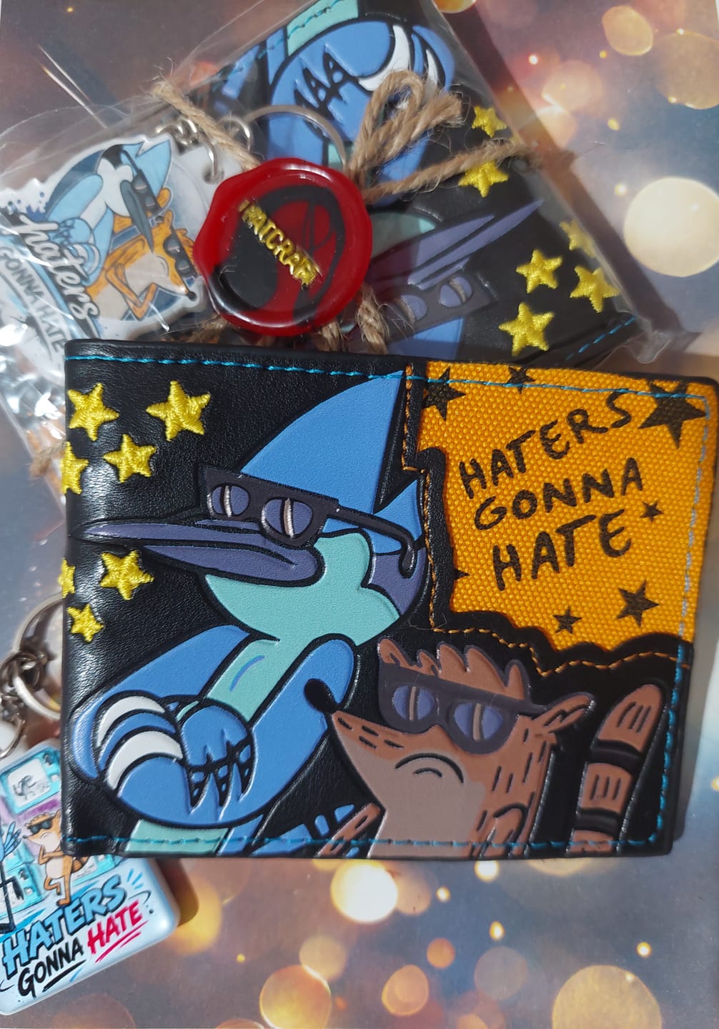 Customer photo review of Regular Show Cüzdan