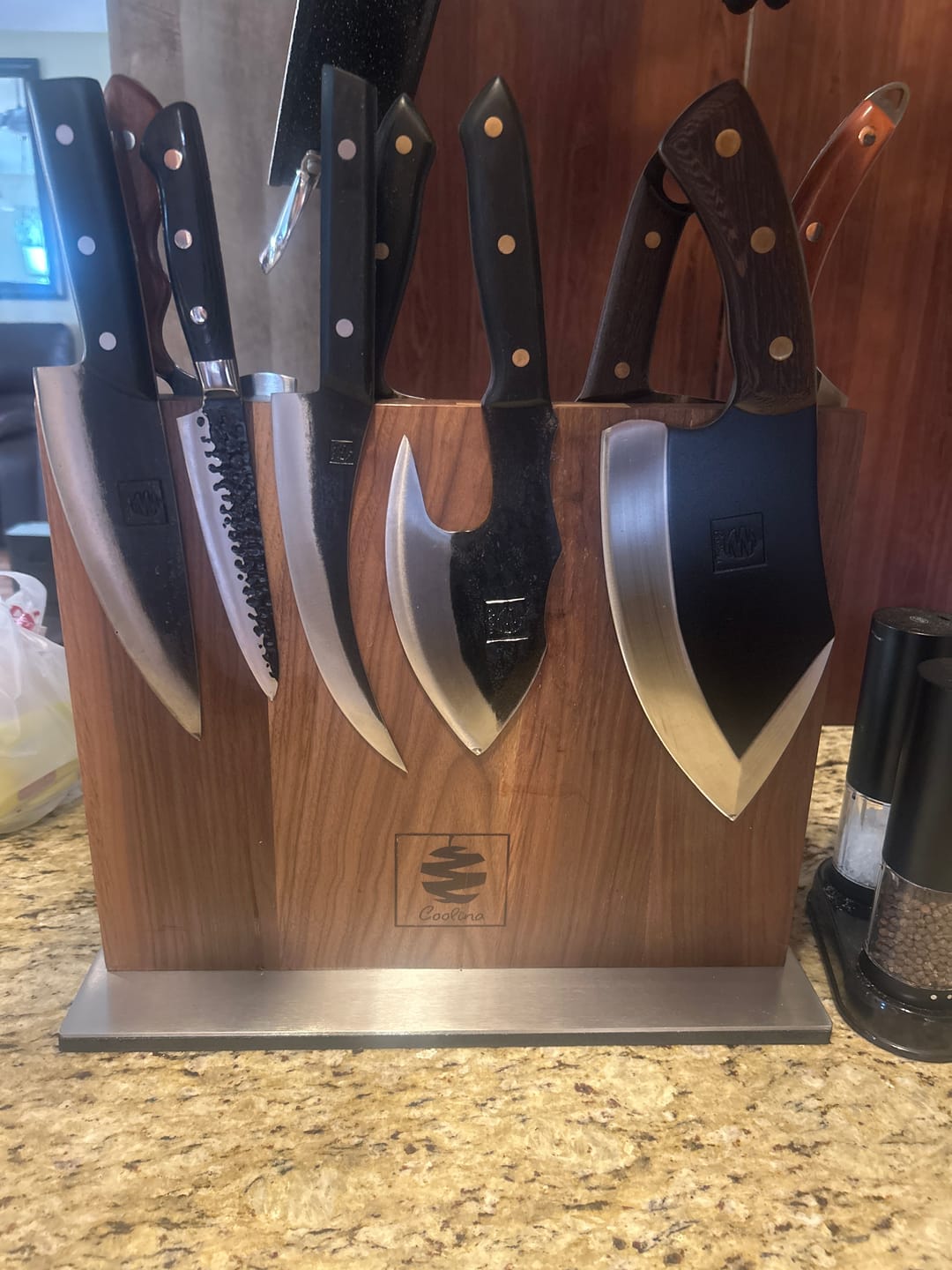 Customer photo review of Lixy 8" Cleaver