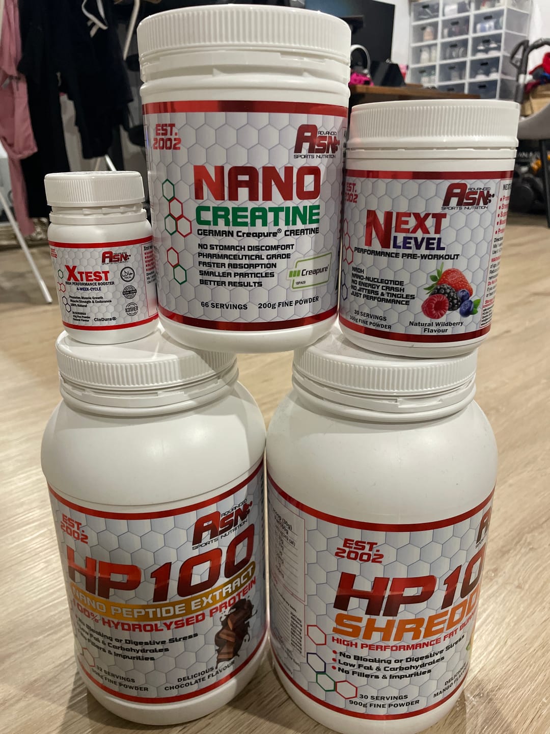 Customer photo review of HP-100 Hydrolysed Protein 100%