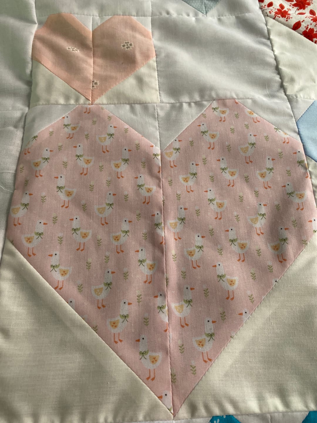 Customer photo review of Ducky Delight Polycotton Fabric