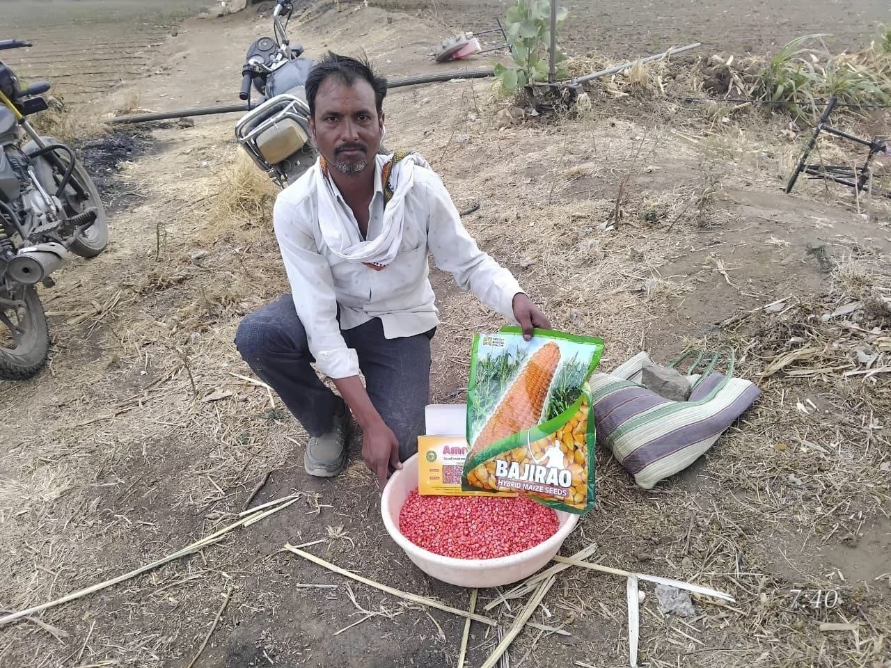 Customer photo review of Amrut Plus Seed Treatment Kit