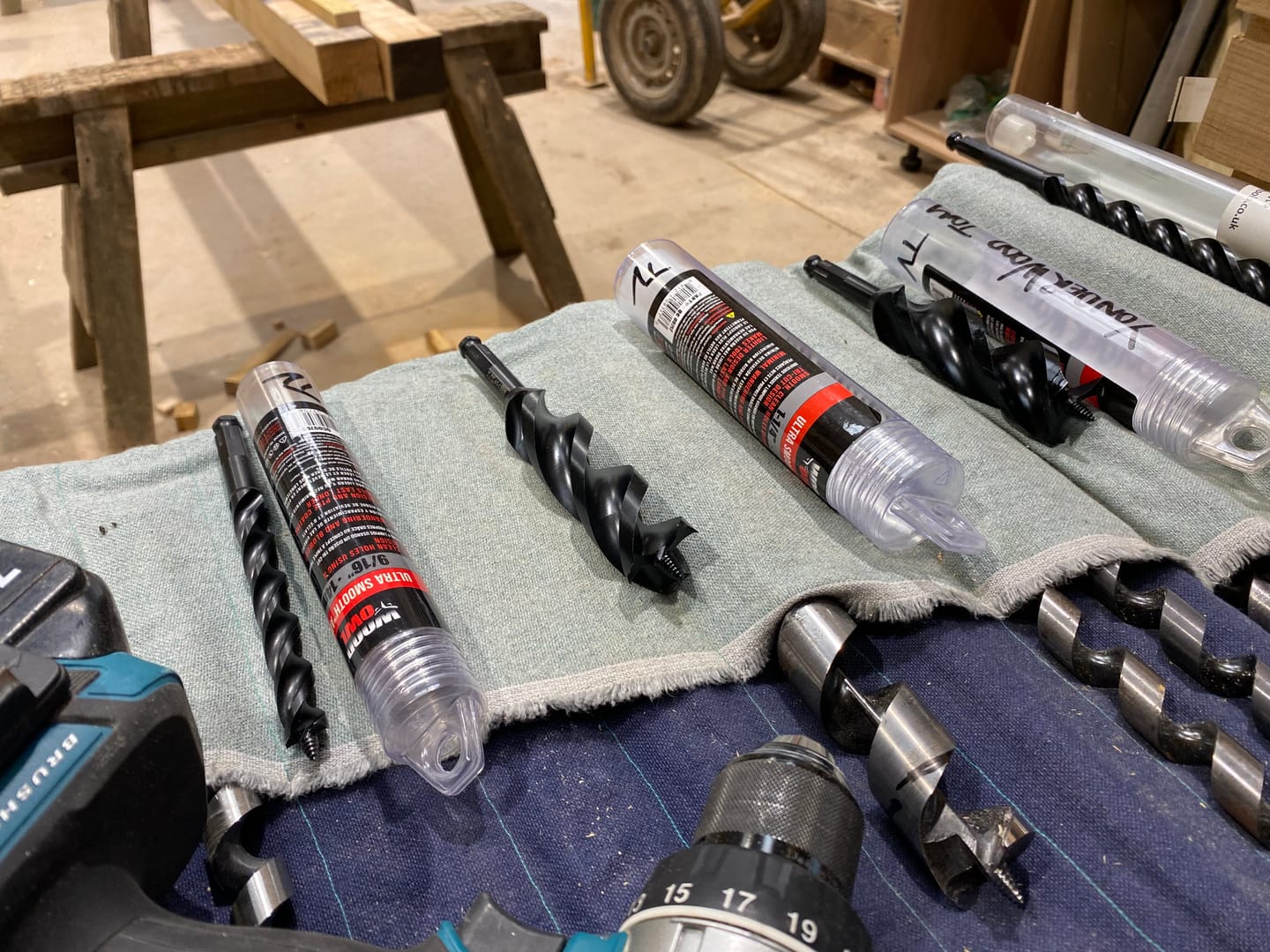 Customer photo review of WoodOwl | Ultra Smooth Wood Boring Auger Bit 7-1/2" Length