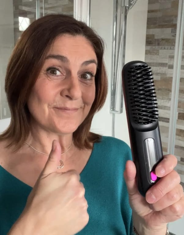 Customer photo review of AriaSleek® GoSleek PRO - Salon Results in 5 Minutes