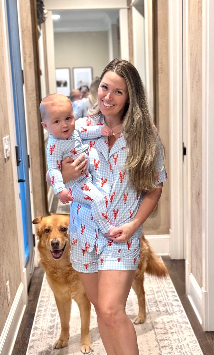 Customer photo review of Coastal Catch Women's Shorts PJ Set (Ships by 6/11)