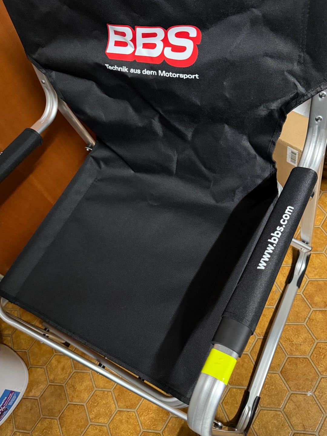 Customer photo review of BBS faltbarer Regiestuhl