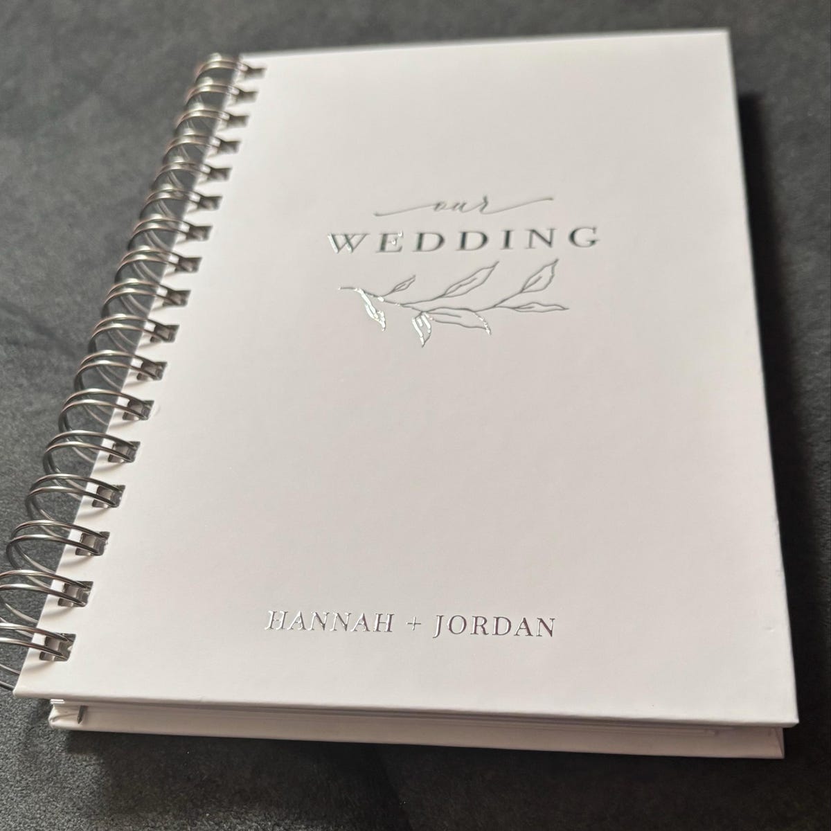 Customer photo review of Our Wedding Planner