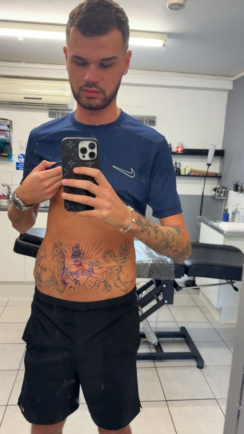 Customer photo review of TattooNumbx Numbing Cream (3 Pack)